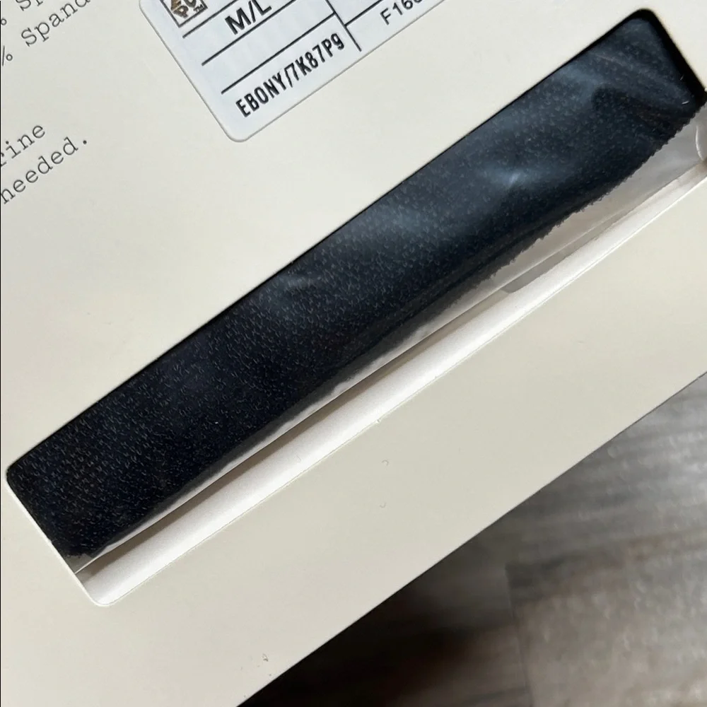 NWT A New Day Sheer Black Thigh-Highs